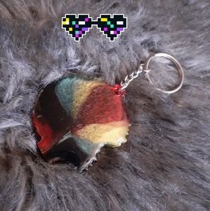 Afro Keychain
